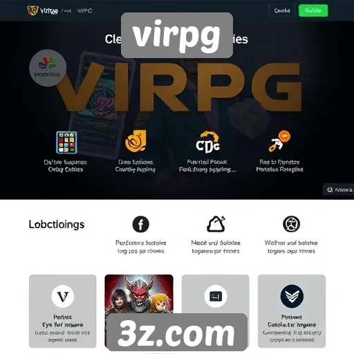 Avaliação das funcionalidades do site virpg
